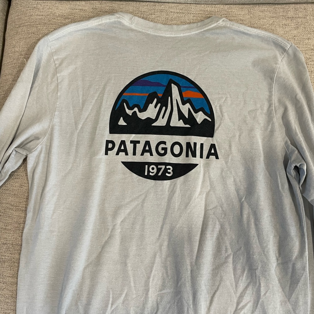 Patagonia Gray Long Sleeve Shirt